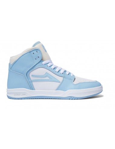 Telford - Light Blue/Cream Leather pas cher 