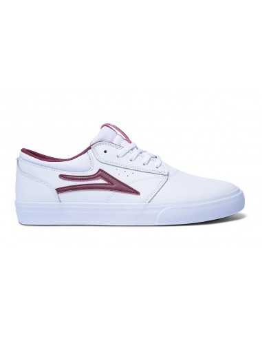 Griffin - White/Burgundy Leather Les êtres humains sont 