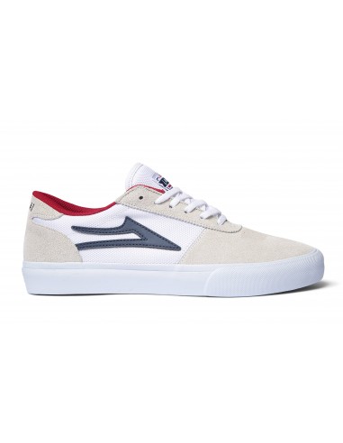 Manchester - White/Navy Suede de l' environnement