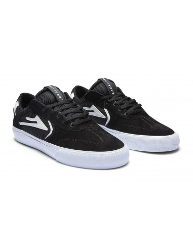 Atlantic Vulc - Black/White Suede les muscles