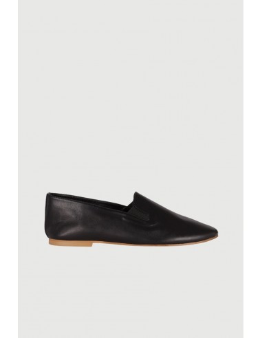 Cleo Loafers in Black Leather de France